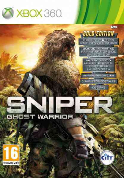 Sniper Ghost Warrior Gold Edition X360
